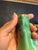 1930s Pickard China Green and Gold Salt & Pepper Shakers, Set of 2 For Sale - Image 12 of 12