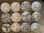 Royal Blue Handmade Spanish Plates, S/12 For Sale - Image 8 of 9