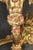 19th Century French Rococo Carved Giltwood Marble Top Console Table For Sale - Image 12 of 14