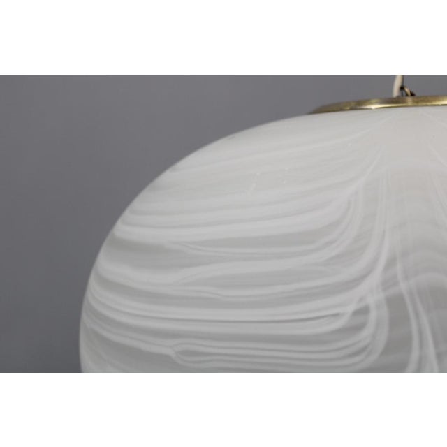 Vintage Italian Glass Pendant, 1970s For Sale - Image 3 of 10