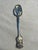 1960s Vintage M Brite 6 Silver Plate Dessert Spoons For Sale - Image 5 of 5
