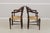 Pair of Rush Seat Barrel Back Chairs For Sale In Philadelphia - Image 6 of 16
