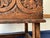 Wood Ornate European Antique Carved Wooden Trunk on Stand For Sale - Image 7 of 9
