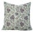 Fabdivine Decorative Block Print Cushion Cover 14x14 Inch Viscose Linen- Neerabel For Sale