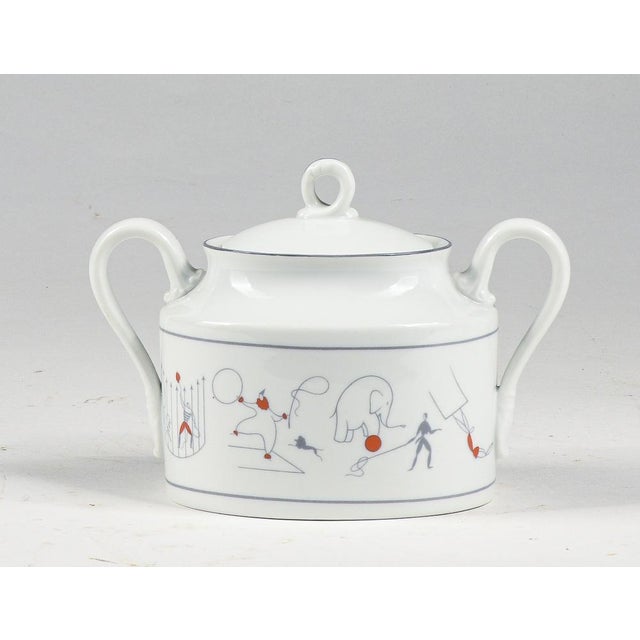 Sugar Bowl Circus Series by Richard Ginori, Gio Pontis for Lazzaroni, 1950 For Sale - Image 9 of 18