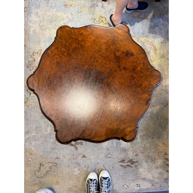 1930s 1930s French Walnut Center Table For Sale - Image 5 of 6