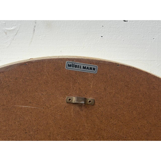 Space Age Wall Mirror from Möbel Mann Vertrieb, Italy, 1970s For Sale - Image 14 of 16