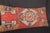 Handmade Authentic Turkish Throw Rug Pillw With Red&Green Color -17'' X 36'' For Sale - Image 10 of 15