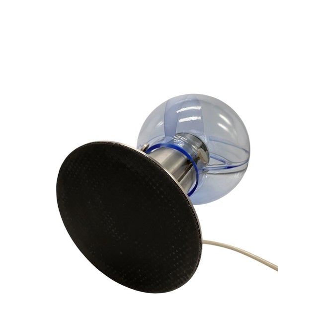 Metal Italian Table Lamps attributed to Toni Zuccheri, 1970s, Set of 2 For Sale - Image 7 of 8