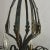 Large + Elegant French Iron Work Chandelier, 1920s For Sale - Image 10 of 11