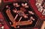 1990s Shabby Chic Tabriz Red/Rust Wool Runner Rug- 3'7'' X 9'10'' For Sale - Image 5 of 10