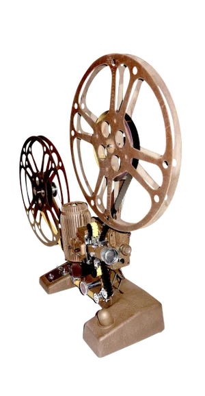 Bell & Howell Large Capacity Filmo Vintage Film Projector, Circa 1933
