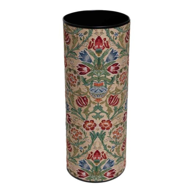 A lovely addition to any home, this stylish and durable tapestry umbrella stand is constructed from metal and covered in...