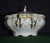 Antique Wm Guerin Limoges Covered Soup Tureen Serving Dish Pink Roses Gold Trim For Sale - Image 11 of 18