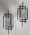 Large Brutalist Wrought Iron and Glass Sculptural Wall Lamps from Honsel-Leuchten, West Germany 1960s, Set of 2 For Sale - Image 7 of 18