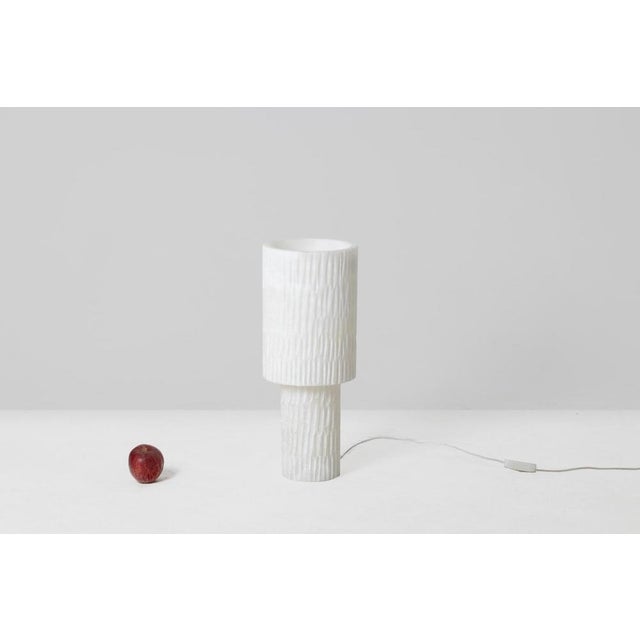 Alabaster Table Lamps, Set of 2 For Sale - Image 5 of 6