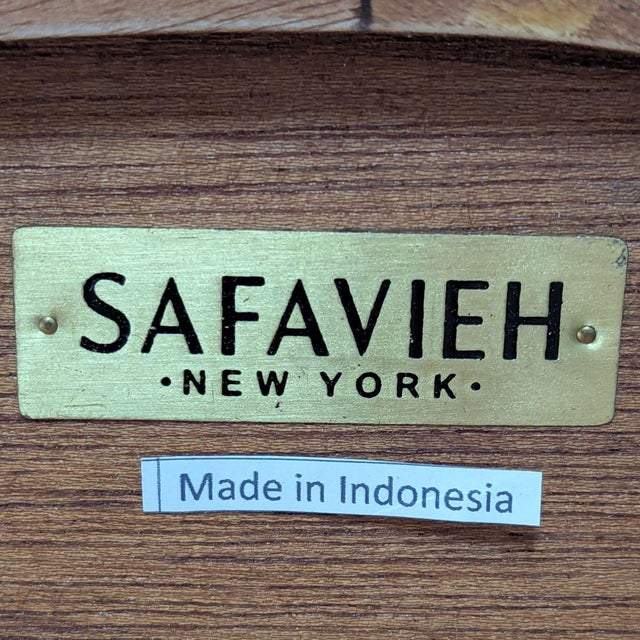 Safavieh Devin Round Pedestal Coffee Table For Sale In San Francisco - Image 6 of 6