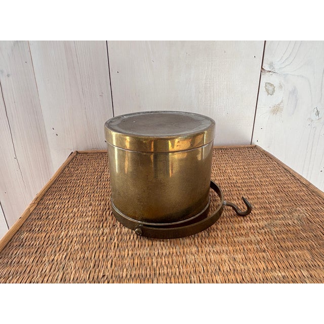 Mid 20th Century Solid Brass Fairbanks-Morse Seed Scale Pot For Sale - Image 13 of 16
