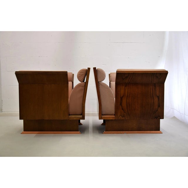 Beige Set of Poltrona Pretenziosa Lounge Chairs by Ugo la Pietra for Busnelli, 1983 For Sale - Image 8 of 11