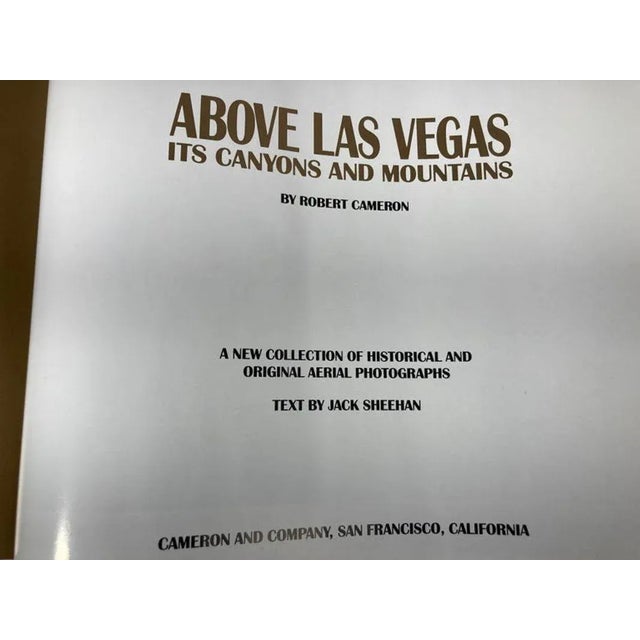 Late 20th Century Late 20th Century Above Las Vegas Book by Robert Cameron For Sale - Image 5 of 13