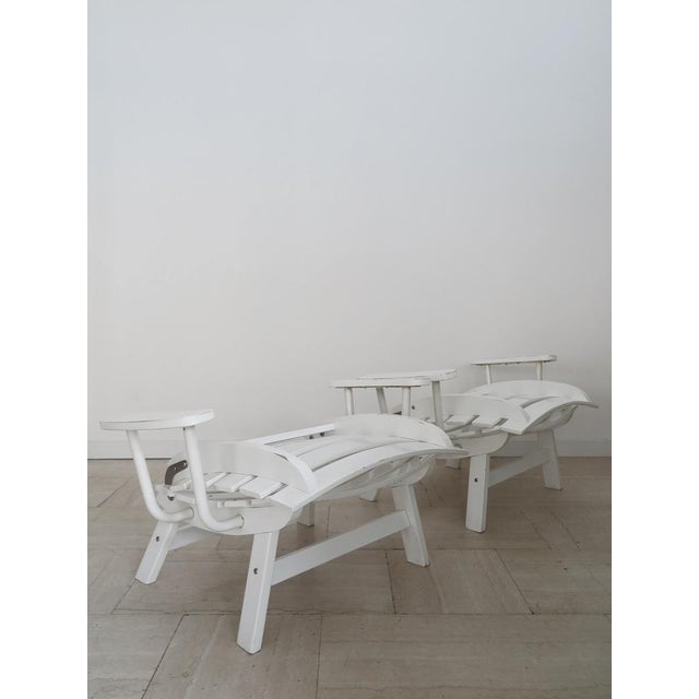 1960s Set of Folding Garden Armchairs by Carlo Hauner for BFC, 1960s For Sale - Image 5 of 18