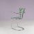 Aqua Side Chair from Lemafa, Den Haag, Netherlands For Sale - Image 8 of 16