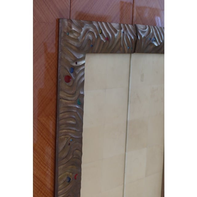 Late 20th Century Dakota Jackson Postmodern Dry Bar Cabinet in Lacquered Maple and Parchment For Sale - Image 11 of 15