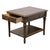 Drexel Furniture Bookmatched Walnut Italian Mediterranean Style 20" Accent End Table For Sale In Kansas City - Image 6 of 12