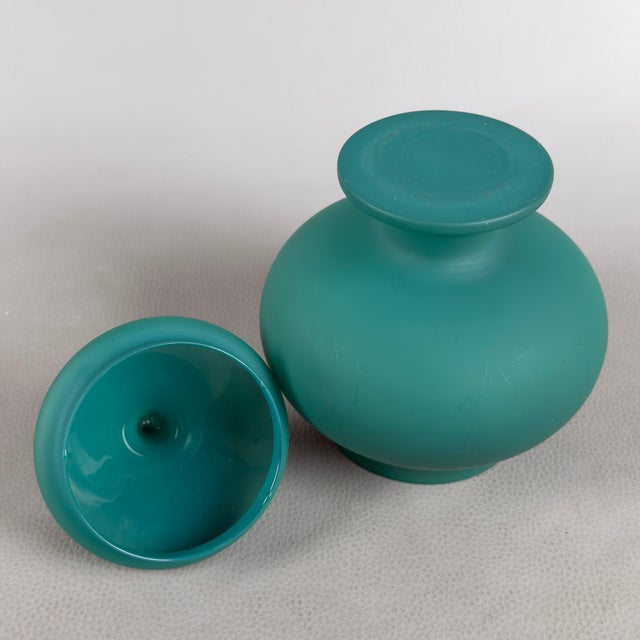 Venetian Glass Containers, 1980s, Set of 2 For Sale - Image 6 of 12