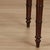 Antique British Colonial Rosewood Two Tiered Caned Stand or Table For Sale - Image 12 of 13