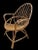 Set of Midcentury Rattan Armchairs, Netherlands, 1950s For Sale - Image 4 of 12