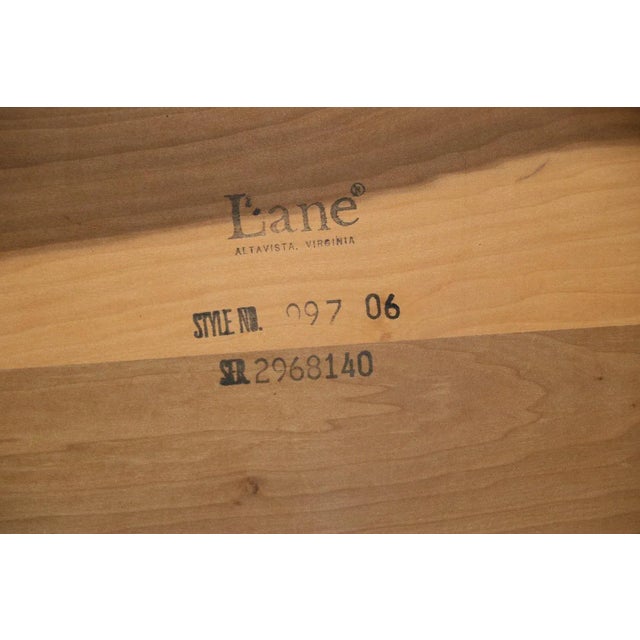 Brown Mid Century Modern Lane Walnut End Table For Sale - Image 8 of 9