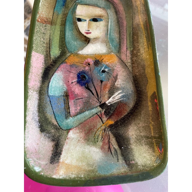 1960s Polia Pillin Mid 20th Century Decorative Dish For Sale - Image 5 of 6