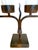Late 20th Century Jan Barboglio Hand-Forged Iron Candelabra, 3-Foot Statement Candle Holder For Sale - Image 13 of 15