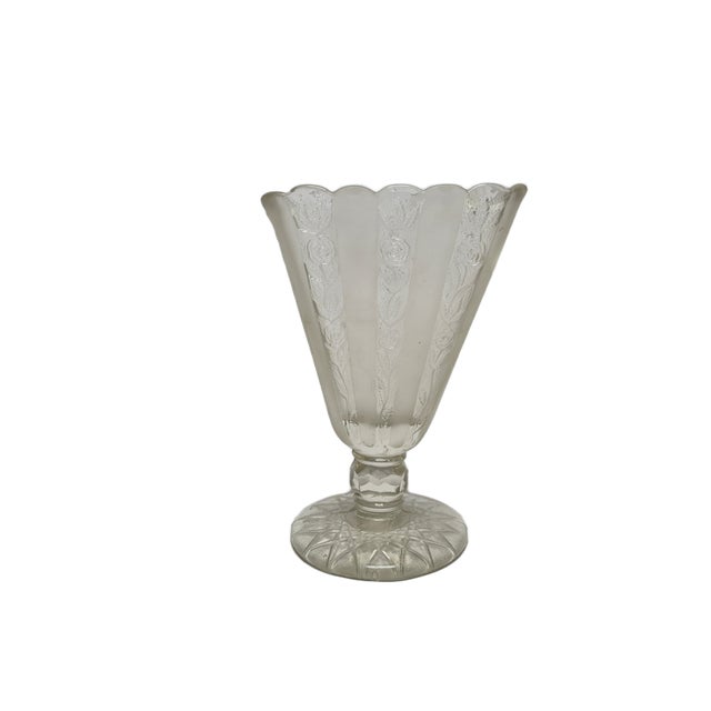Art Deco Napkin Holder from Bolesław Morawski Glassworks, Poland, 1930s For Sale - Image 18 of 18