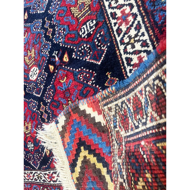 Antique Persian Afshar Rug For Sale - Image 9 of 10