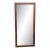 Scandinavian Modern Style Rosewood Mirror Attributed to Milo Baughman For Sale
