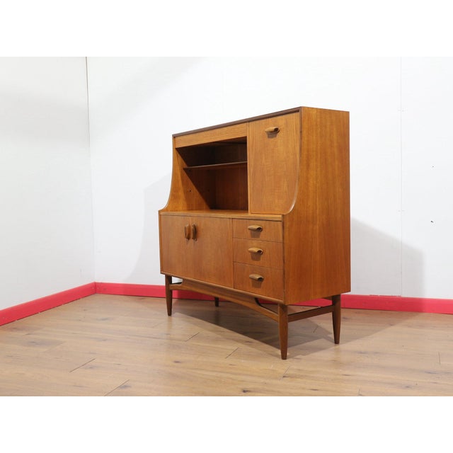 Mid Century Modern Vintage Teak Buffet Short Credenza by G Plan Danish Style For Sale - Image 13 of 15