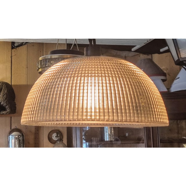 1970s Vintage Holophane Suspension, 1970s For Sale - Image 5 of 10