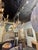 Gold 19th C. Italian Giltwood and Crystal Chandelier For Sale - Image 8 of 8