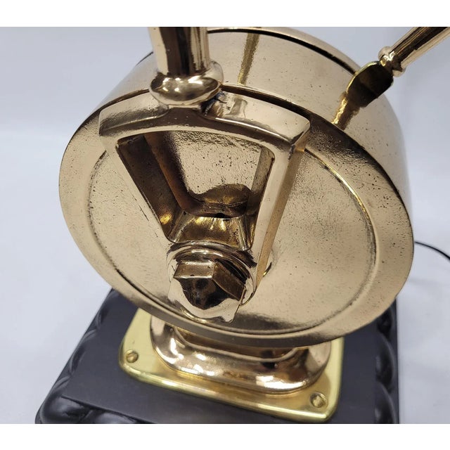 Brass Solid Brass Motor Yacht Throttle For Sale - Image 8 of 12