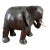 Vintage Ashanti Elephant Wooden Sculpture Ghana 12.5" H For Sale