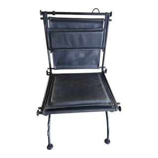 1960s Brutalist Style Sling Chair by Ilana Goor For Sale