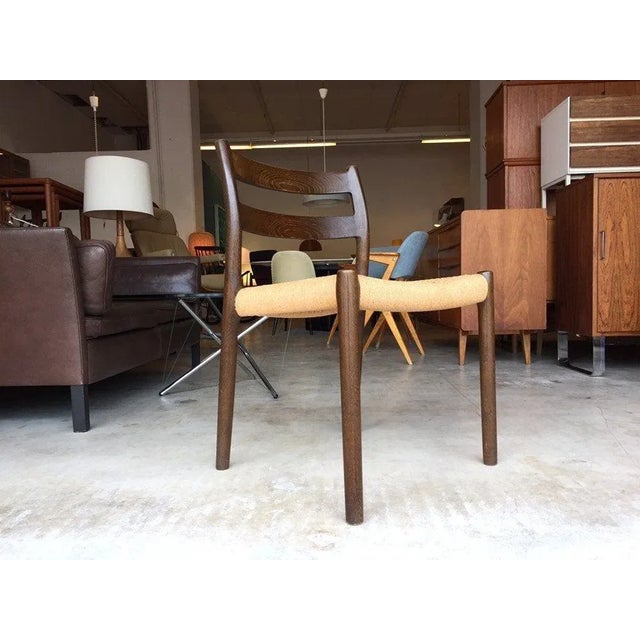 Made in denmark! Original Niels Moller! Great m'ller chair for your Stuga! Extremely rare chair of the 84 series in dark...