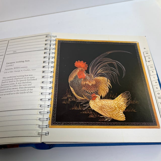 1989 Met Museum Address Book For Sale - Image 11 of 12