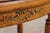 Adams Style Cane & Glass Top Paint Decorated Table For Sale - Image 11 of 15