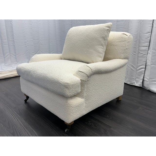 Wood Rh English Classic Roll Arm Chair For Sale - Image 7 of 18