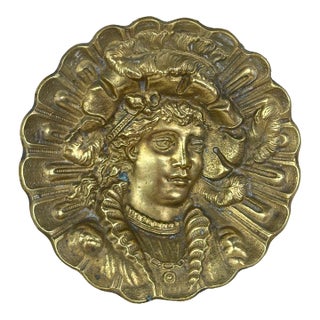 Vintage Brass Trinket Catchall For Sale