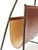 Mid-Century Magazine Rack in Brass & Brown Leather attributed to Carl Auböck, Austria, 1950s For Sale - Image 9 of 18