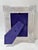 Vintage Heavy Cut Crystal Picture Frame With Fluted Art Deco Design For Sale - Image 9 of 9